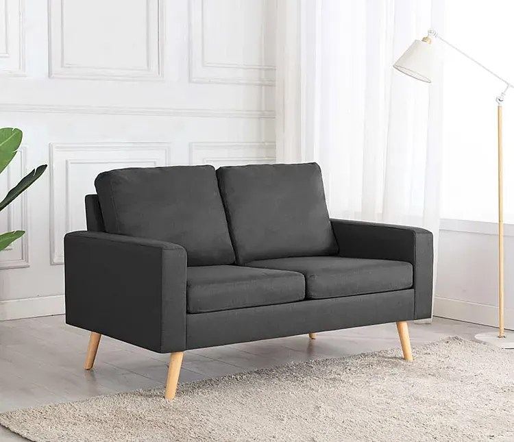 2-osobowa ciemnoszara sofa - Muria 2Q
