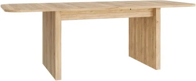 Stół z lamelami Formswift 7128, rozkładany od 180 do 230 cm, dąb Mauvella