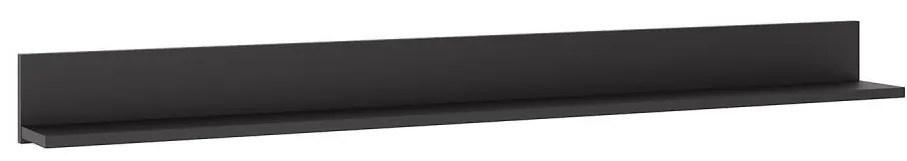 Półka ścienna FLOP czarna