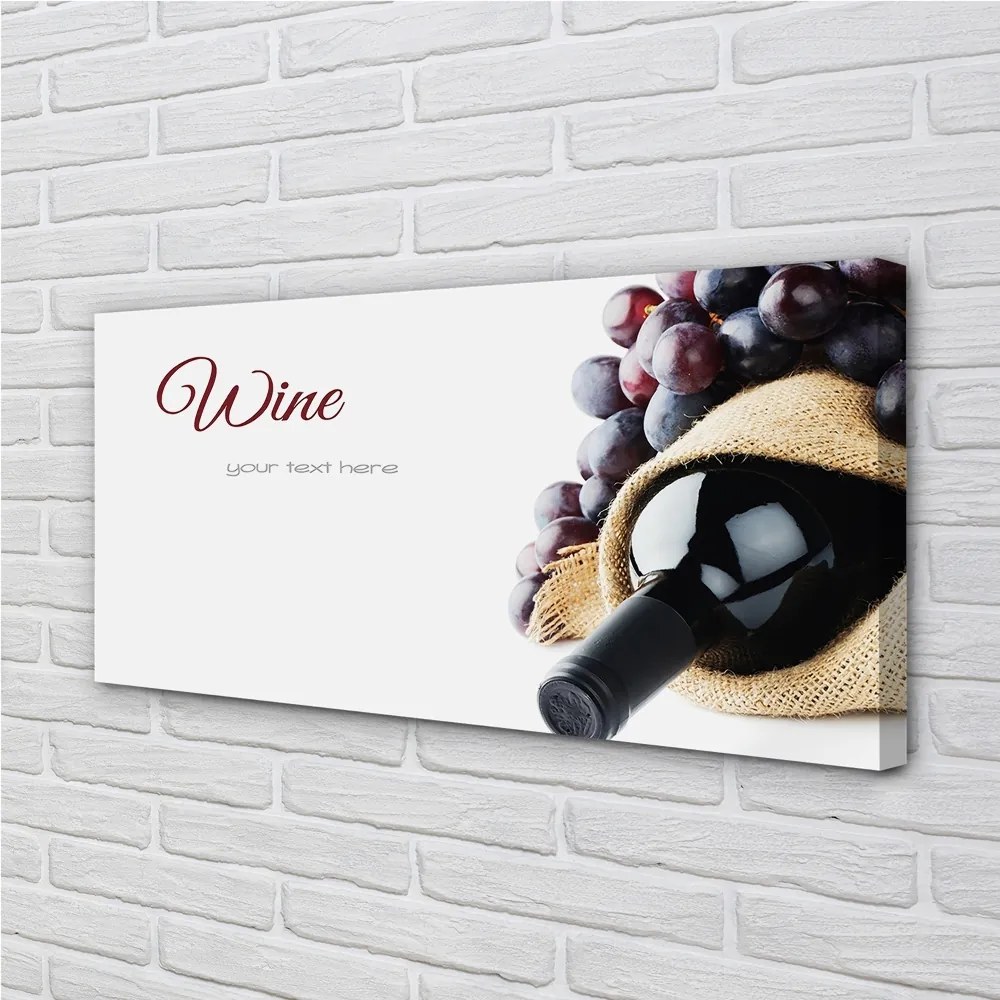 Obraz canvas na ścianę Owocowa Esencja Wina