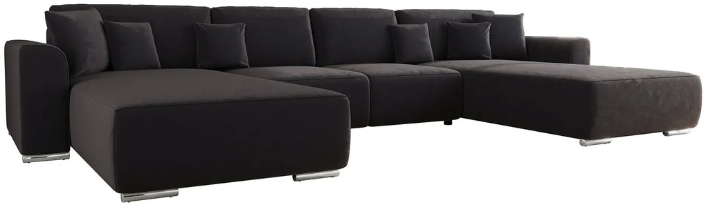 Grafitowy narożnik w kształcie U z pojemnikiem F8-A46