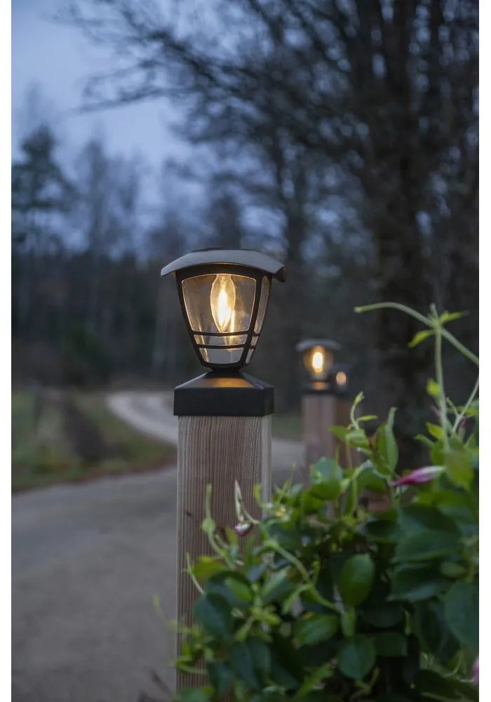 Ogrodowa lampa solarna LED Star Trading Felix, wys. 19 cm
