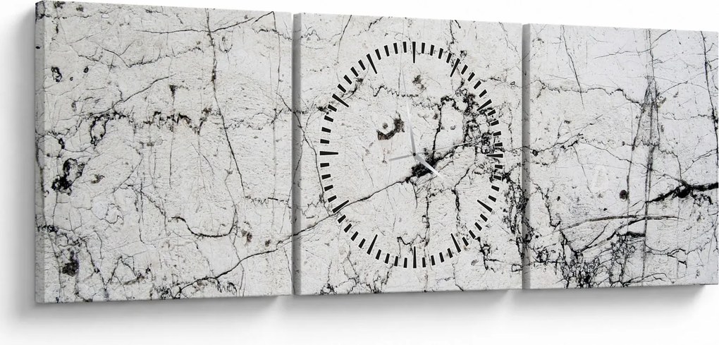 Obraz - Ściania (z zegarem) (90x30 cm)