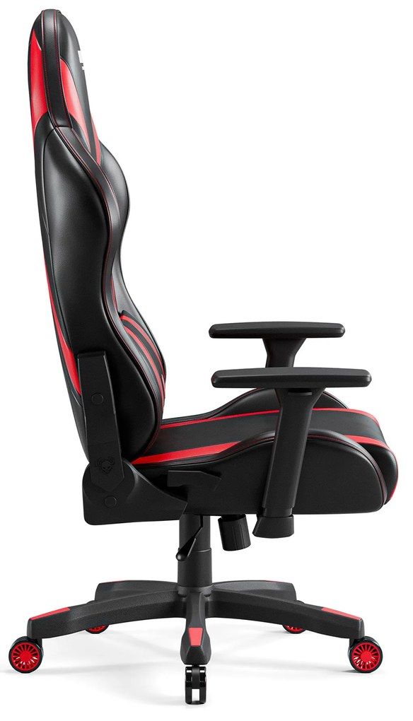 Fotel gamingowy Diablo X-Horn 2.0 Normal Size, czarno-czerwony