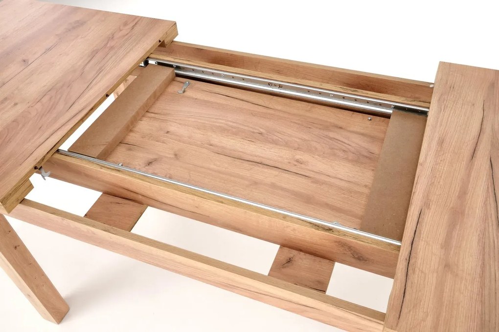 Stół TIAGO 2 140(220)x80 dąb craft rozkładany HALMAR