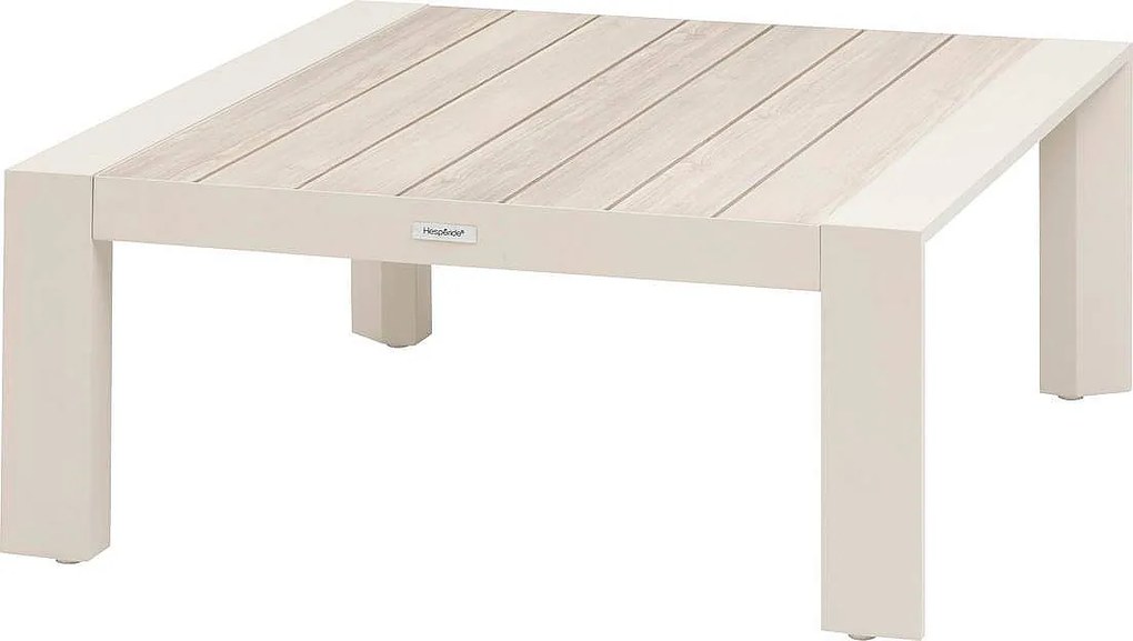 Narożny zestaw aluminiowy VANCOUVER dla 7 osób (kość słoniowa)