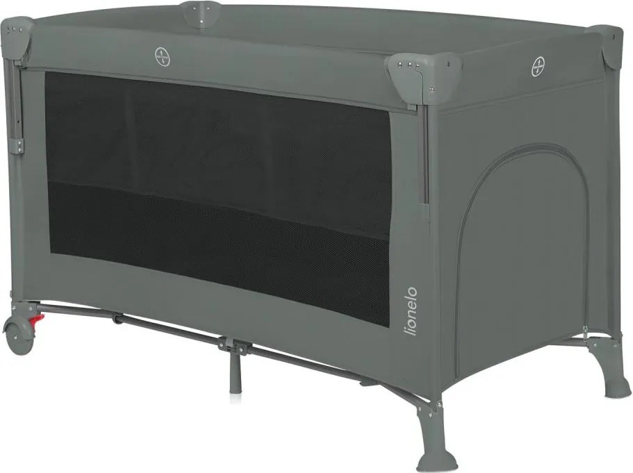 Lionelo - Łóżeczko turystyczne 3w1 ELLEN szałwiowe