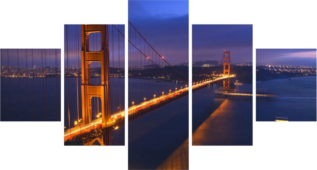 Obraz - Most Golden Gate (125x70 cm)