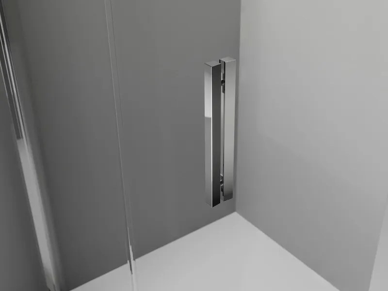 Mexen Exo drzwi prysznicowe składane 60 cm, transparent, chrom - 816-060-000-01-00