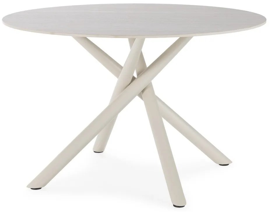 Okrągły stół z ceramicznym blatem ø 119,5 cm Talia – Marckeric