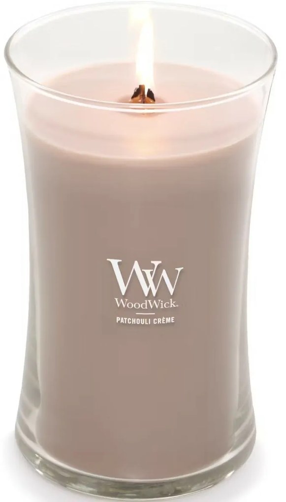 WoodWick Świeca zapachowa w dużym wazoniePatchouli Creme, 609 g