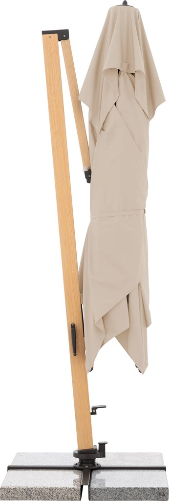 Doppler ALU WOOD XL 400 x 300 cm beżowy