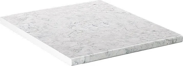 Blat kuchenny biały/marmur 50x60x2.8 r-line