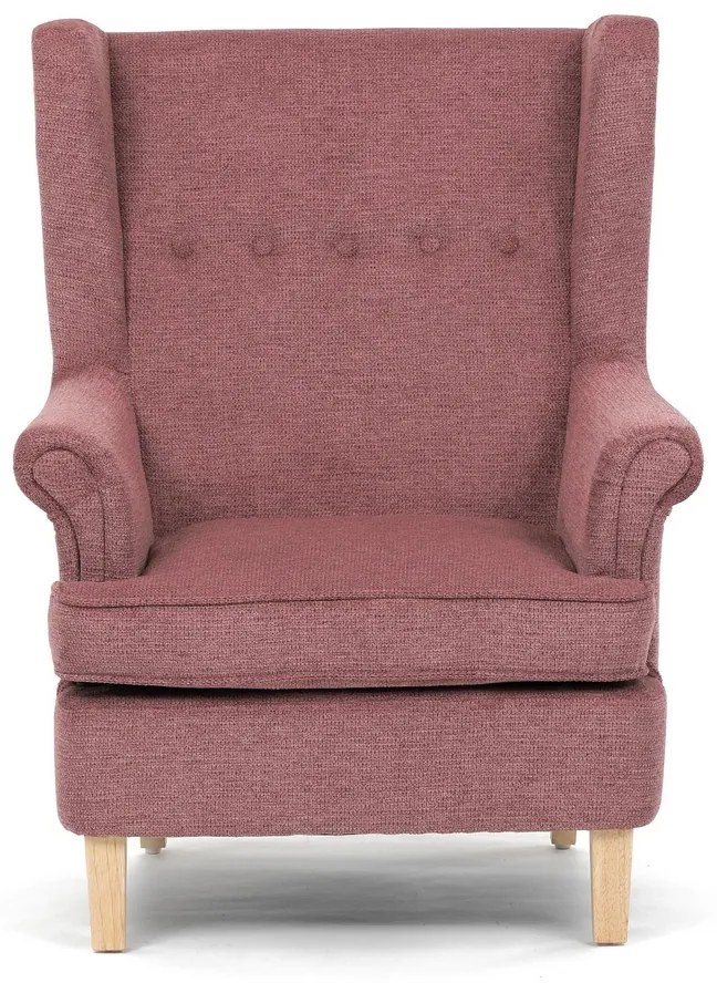 Fotel na uszach PINK2, różowy