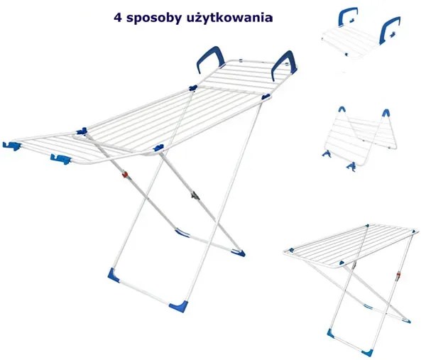 Nowoczesna suszarka na pranie 4 w 1 - Imra