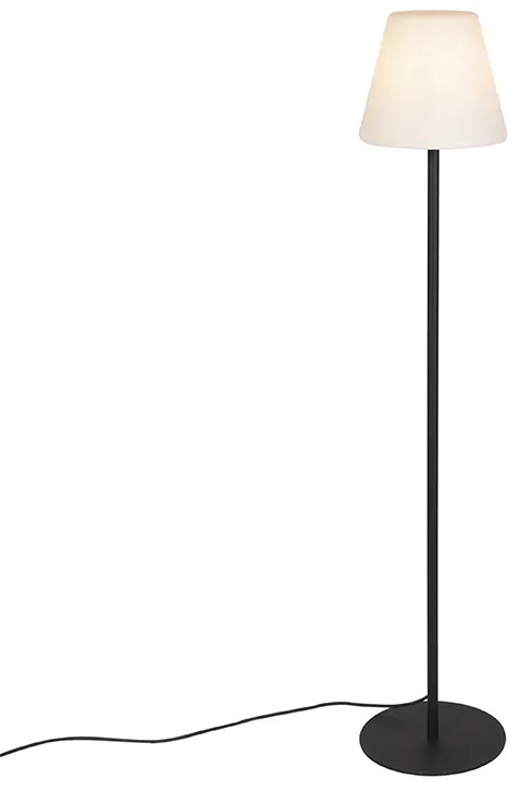 Zewnetrzna Nowoczesna lampa podłogowa zewnętrzna czarna - Virginia Nowoczesny Oswietlenie zewnetrzne