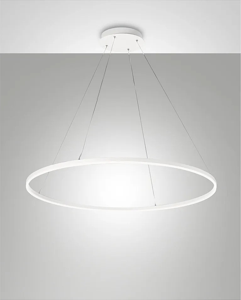 Lampa wisząca LED GIOTTO 60W biała 3508-46-102 Fabas Luce