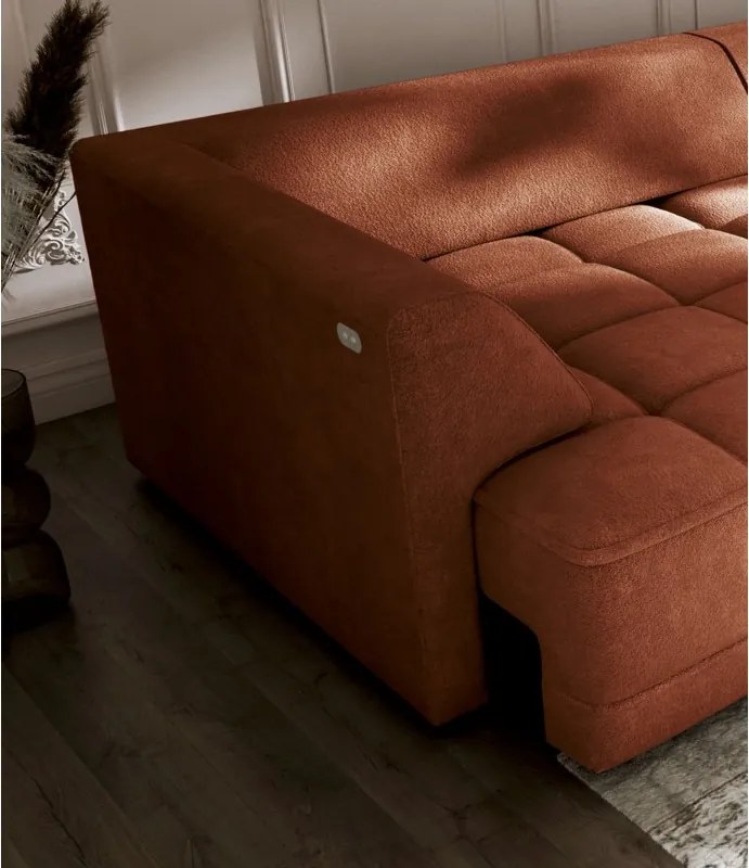Sofa kanapa TIGA z funkcja spania Elektryczny System rozkładania WERSAL
