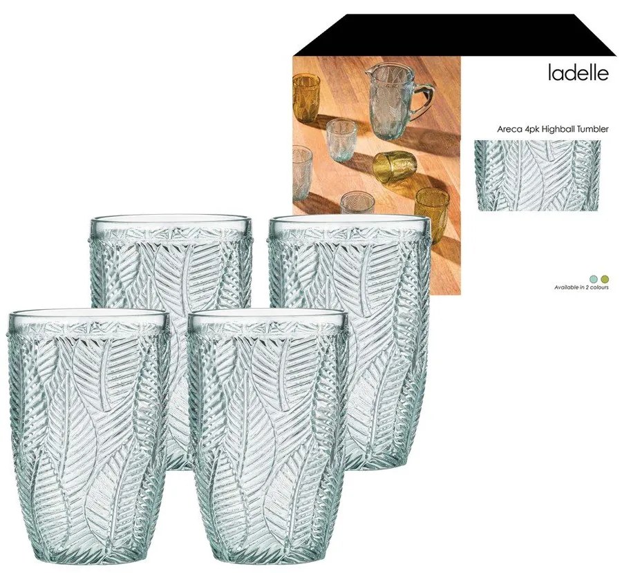 Szklanki zestaw 4 szt. 450 ml Areca – Ladelle