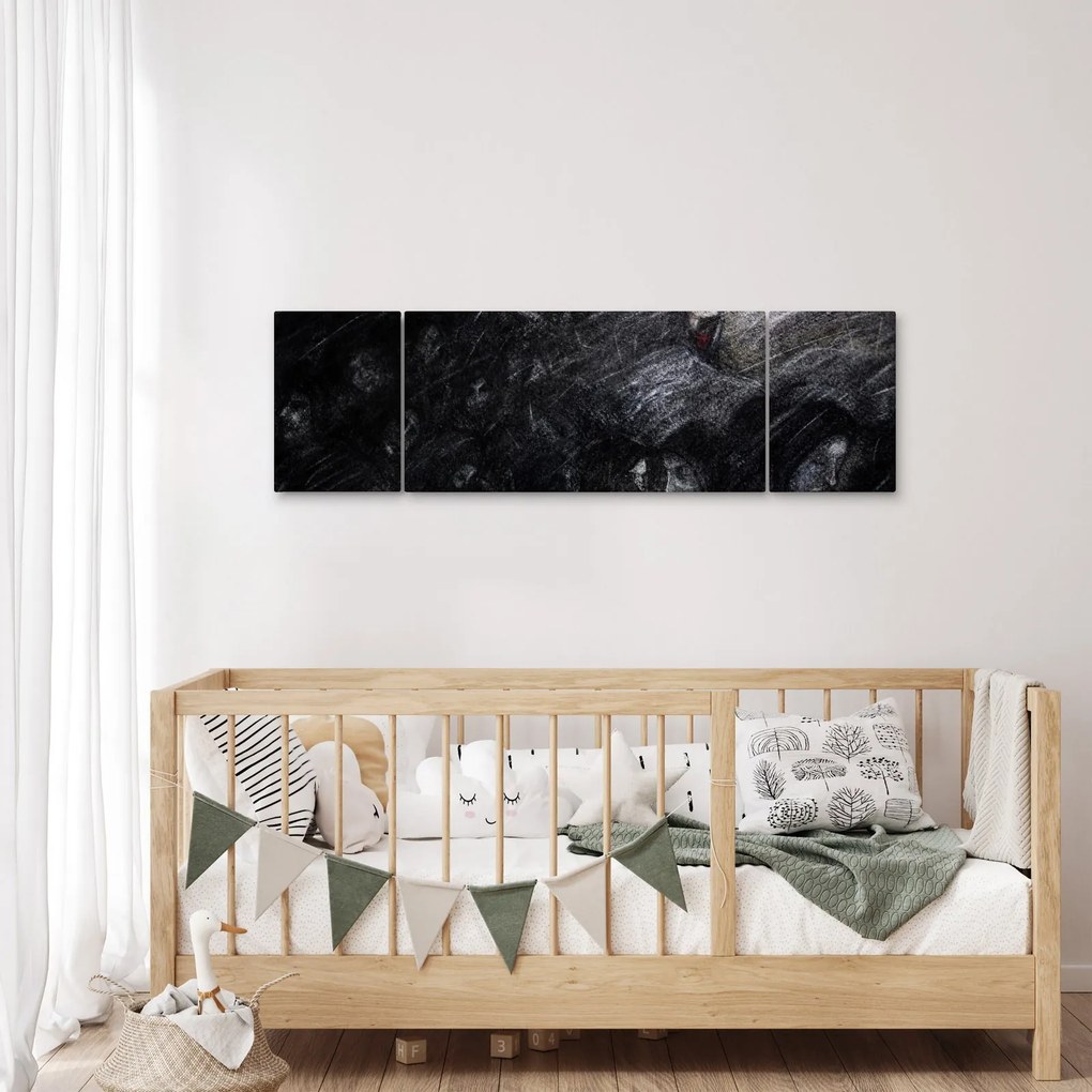 Obraz - Smutek i wyrzeczenie (170x50 cm)