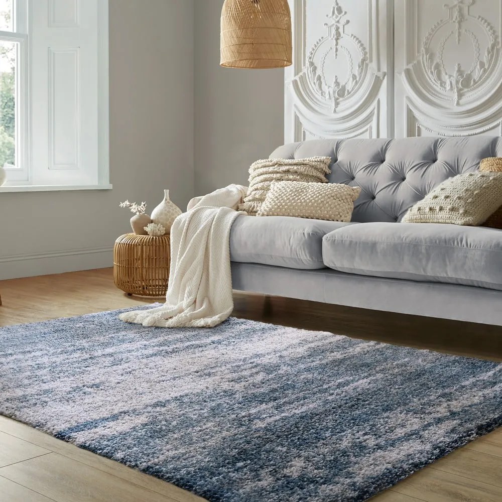 Niebieski dywan 200x290 cm Dune Ombre – Flair Rugs