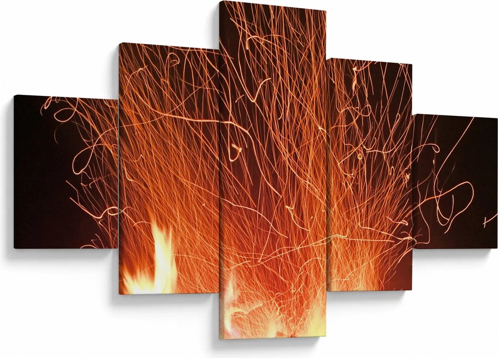 Obraz ognia (125x70 cm)
