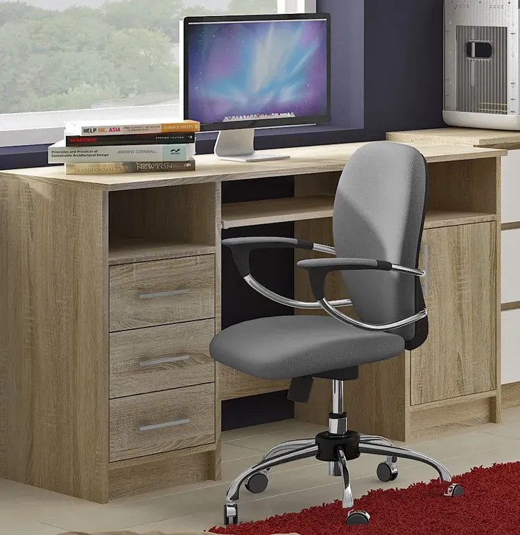 Biurko komputerowe dąb sonoma N3-Z70