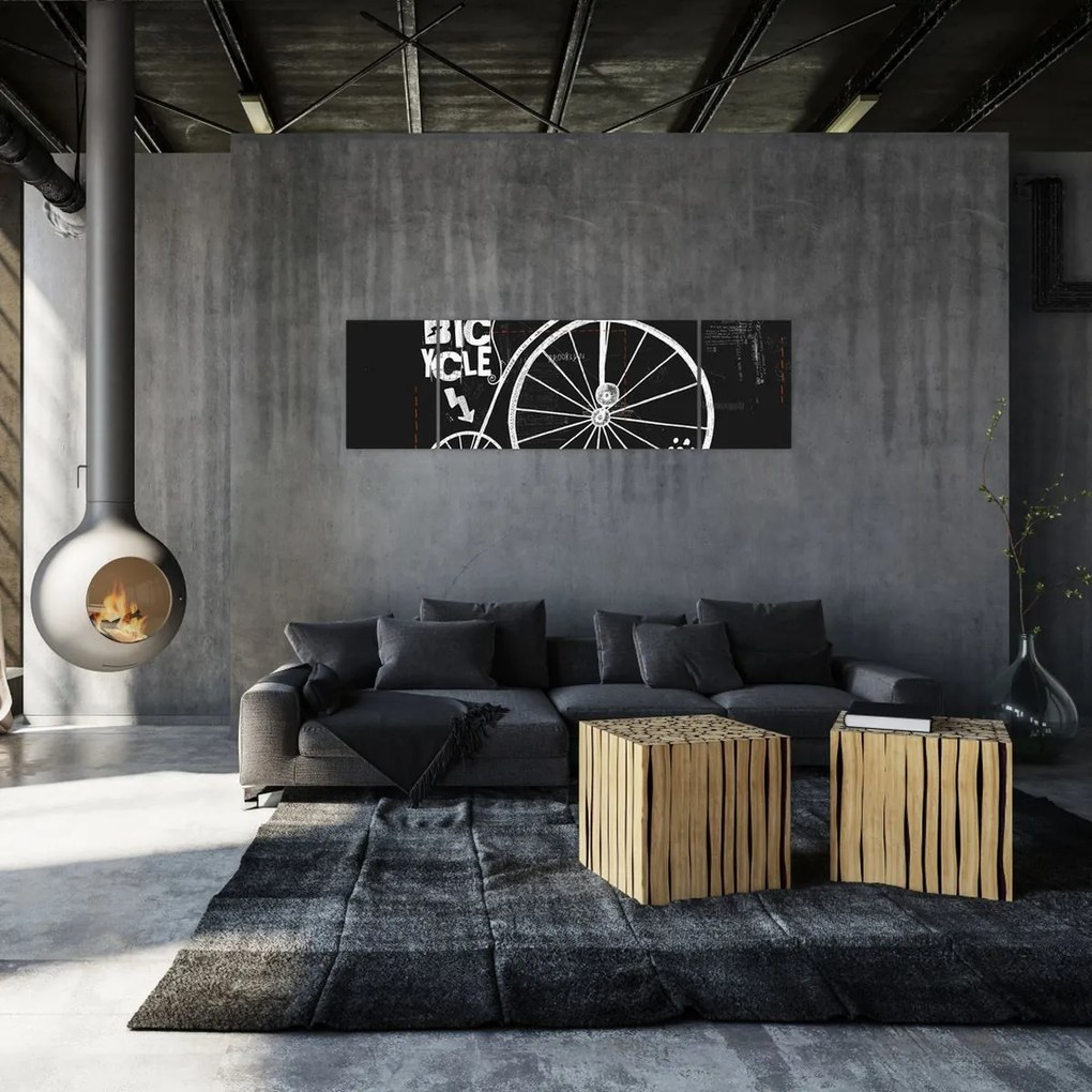 Obraz - Welocyped (170x50 cm)