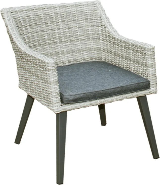 FLORENZ- ogrodowy fotel rattanowy - Towar rozpakowany (N371)