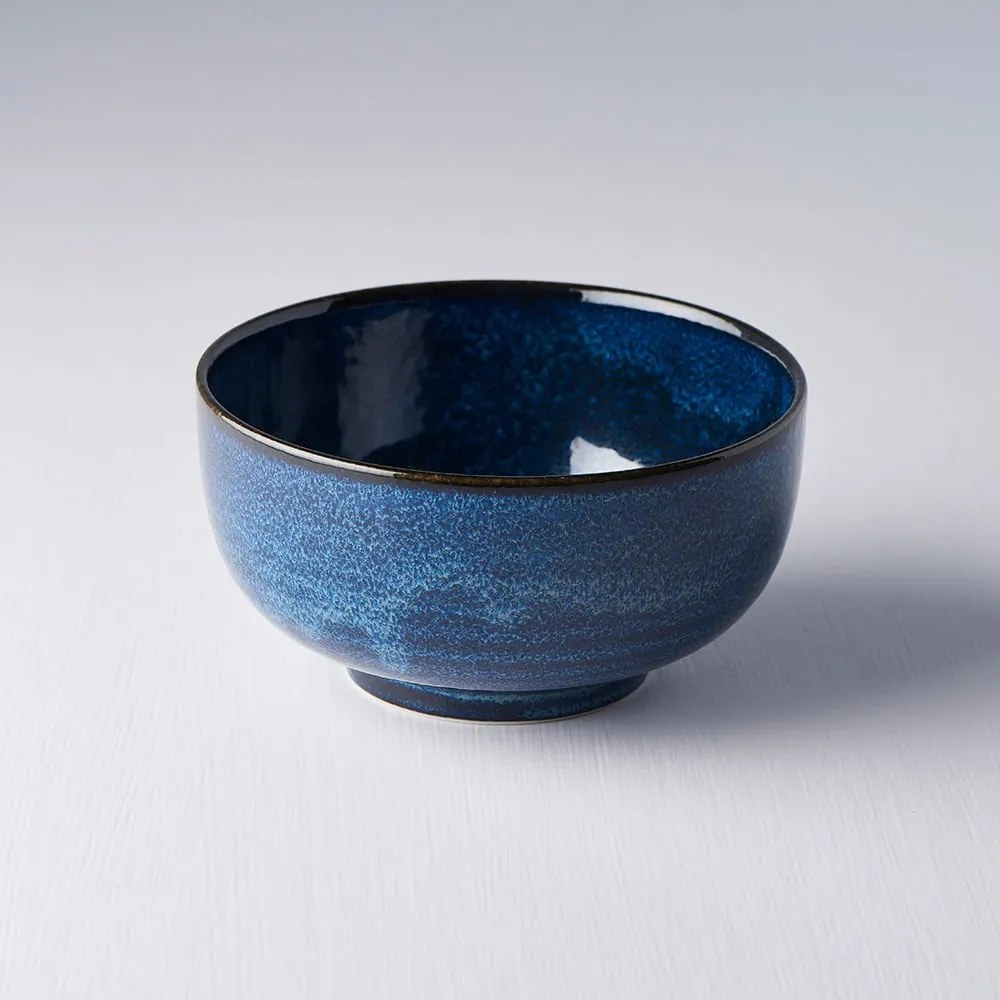 Niebieska miska ceramiczna MIJ Indigo, ø 16 cm