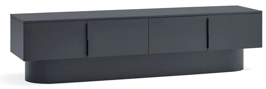 Antracytowa szafka pod TV 200x50 cm Totem – Teulat