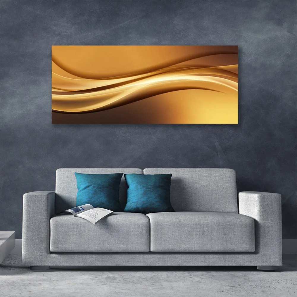 Obraz canvas Dynamiczne Fale Koloru