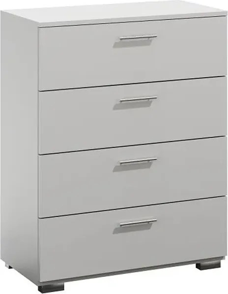 Biała minimalistyczna komoda 80 cm B4-B35