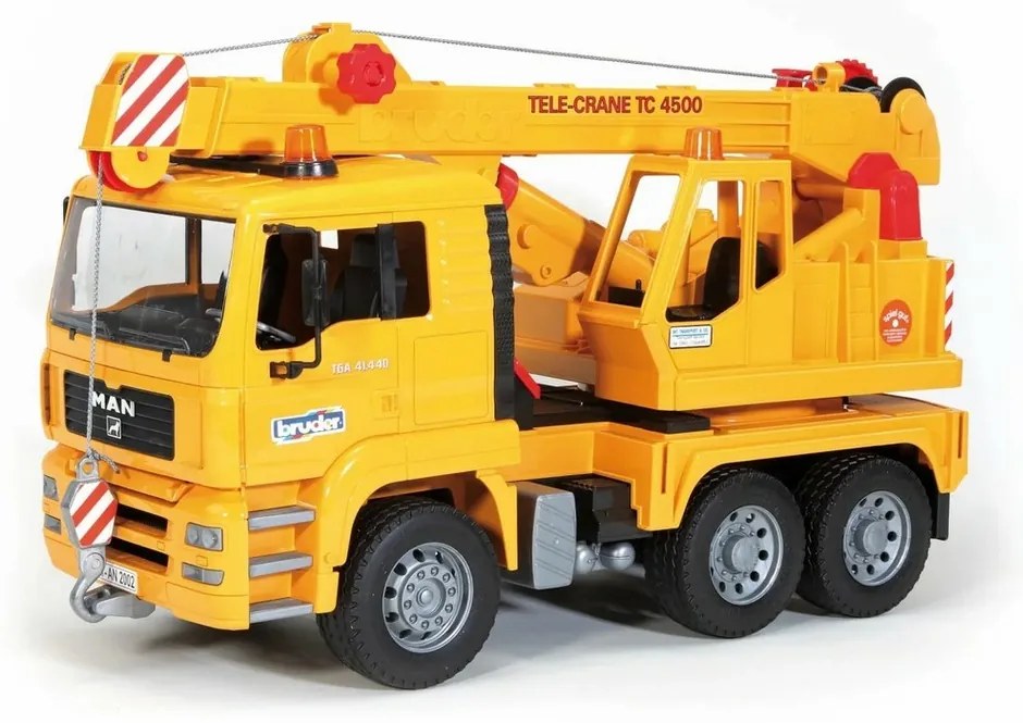 Bruder 2754 Pojazdy budowlane Żuraw MAN TGA, 1:16