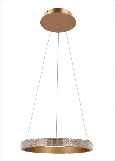 Nowoczesna okrągła lampa wisząca W6-F38