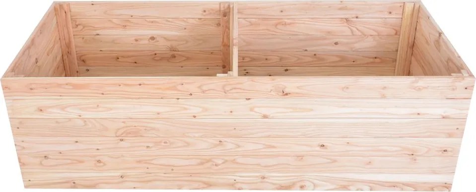PREMIUM BLUE Podwyższona grządka 160 x 70 x 50 cm, drewniana