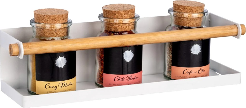 Półka na przyprawy MAGNA, magnetyczna, 32 cm, WENKO