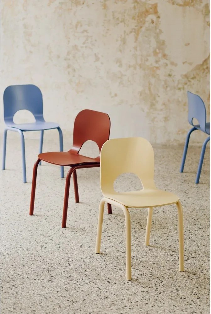 Niebieskie krzesło Atto – noo.ma