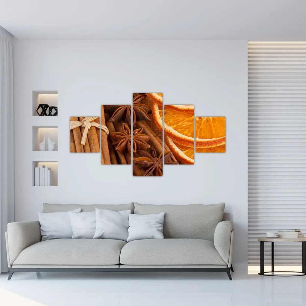 Obraz - Pachnące przyprawy (125x70 cm)