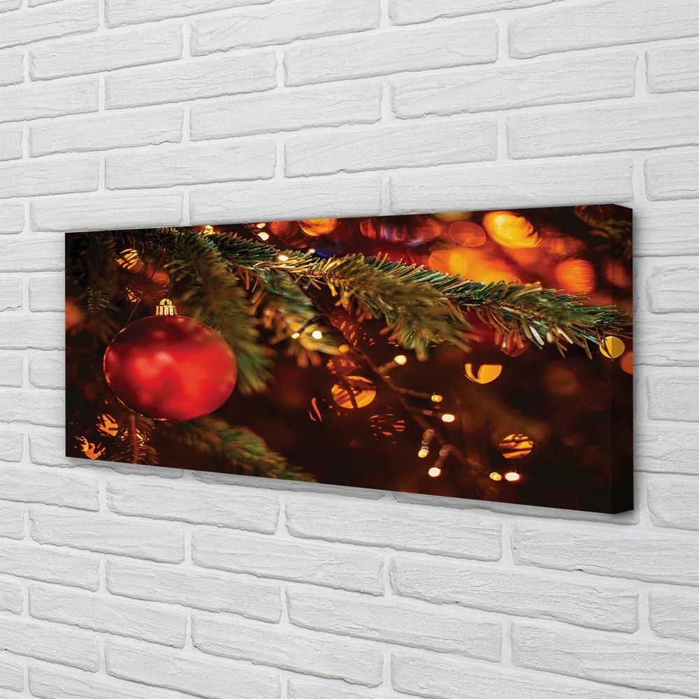 Obraz drukowany na płótnie Bombka