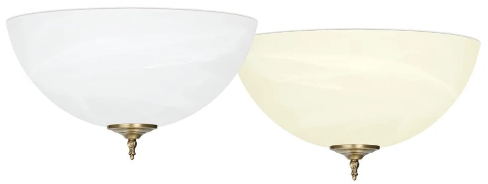 Stylowy plafon mosiężny M-PL3D