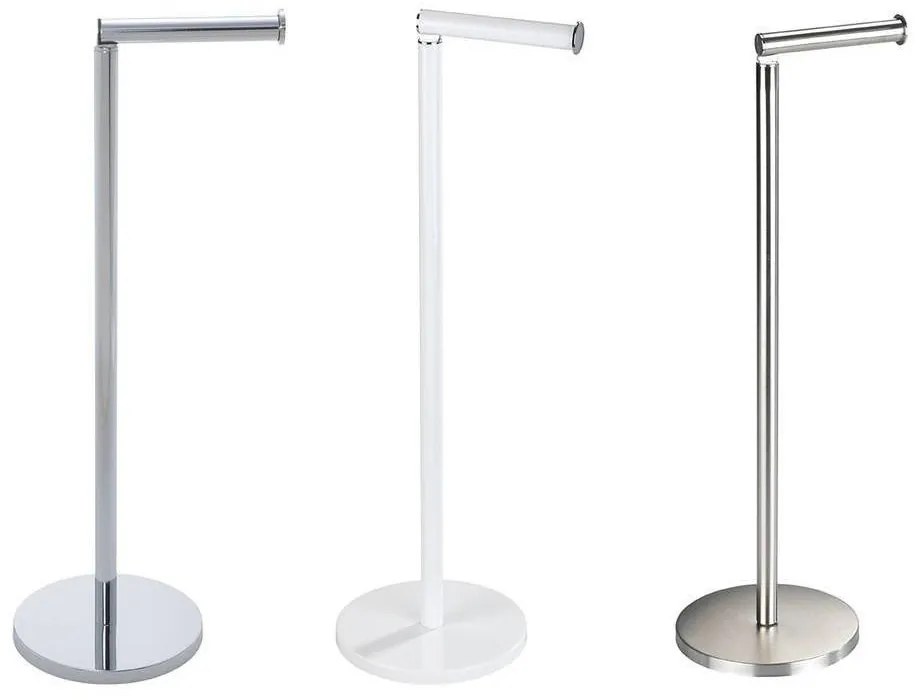 Stojak na papier toaletowy z uchwytem, 2w1, WENKO