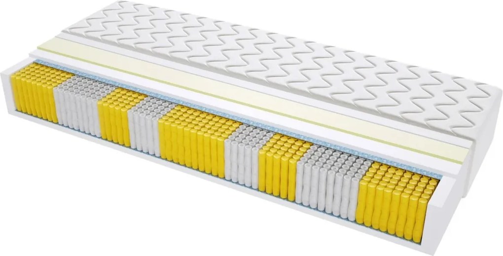 Materac DALLAS MULTIPOCKET - Rozmiar: 80x200 cm, Wysokość: 19 cm