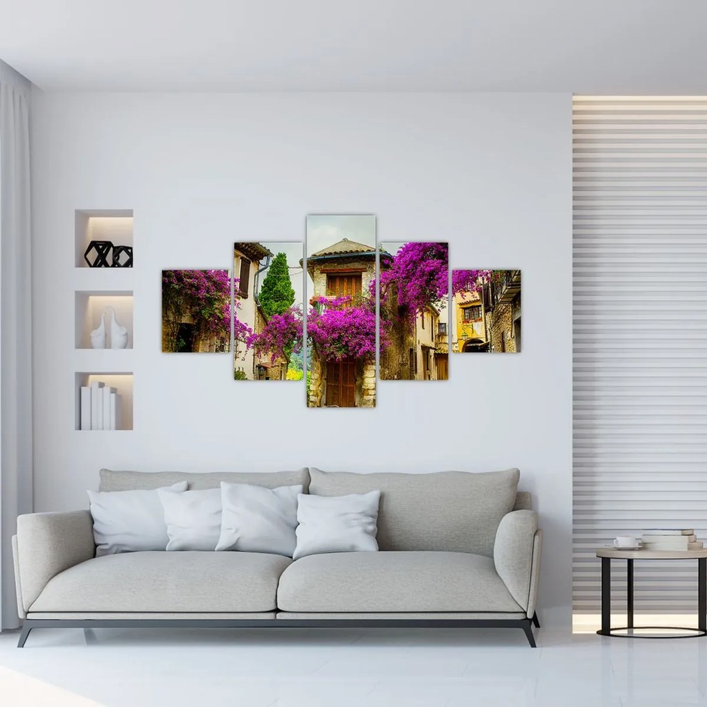 Obraz - Śródziemnomorska leniwa aleja (125x70 cm)