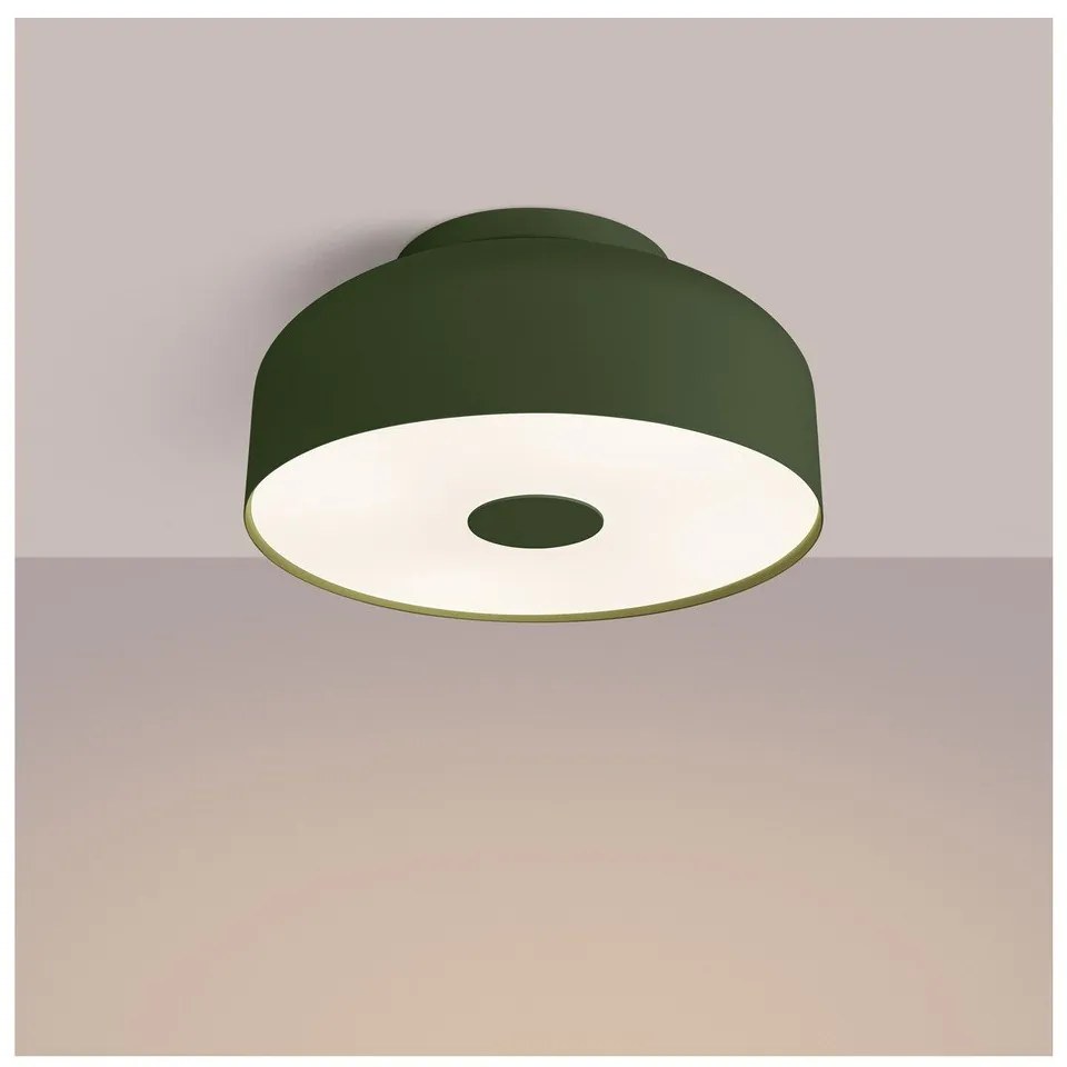 Zielona lampa sufitowa Blacko – Sollux