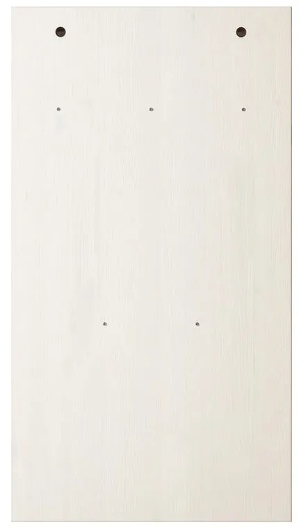 Biały zestaw do przedpokoju z litego drewna sosnowego 55x100x2 cm Anita – Støraa