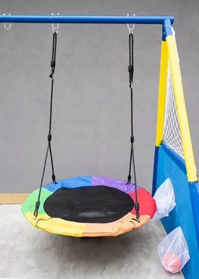 Dziecięca huśtawka ogrodowa 4w1 K0-S81