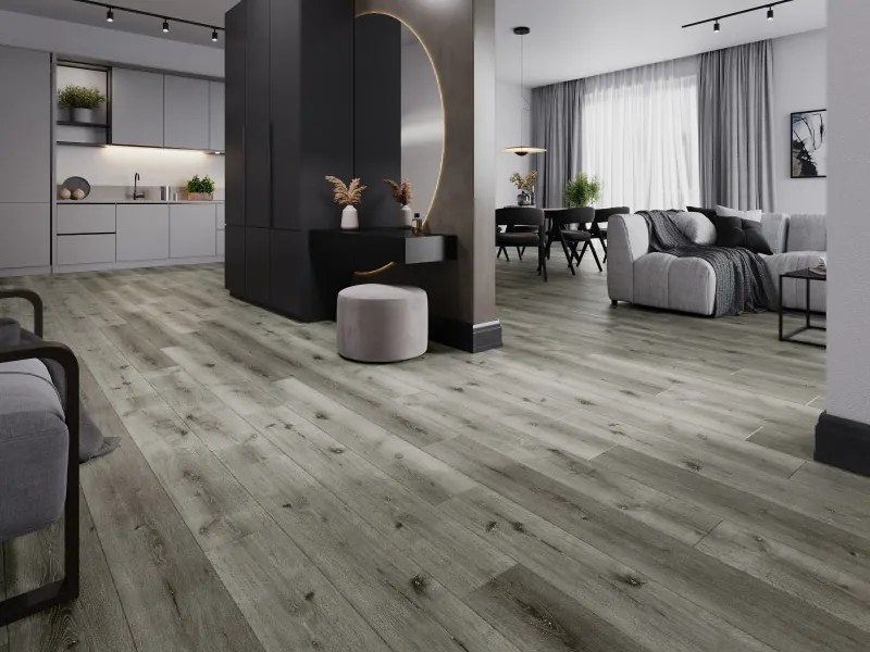 Mexen Lago Vista próbka paneli winylowych SPC 6,5 mm, podkład IXPE 1,5 mm, 4 V-Fuga, Dąb - F1035-S