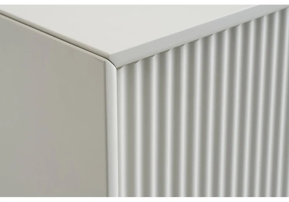Szara szafka 100x125x40 cm Palma – Unique Furniture
