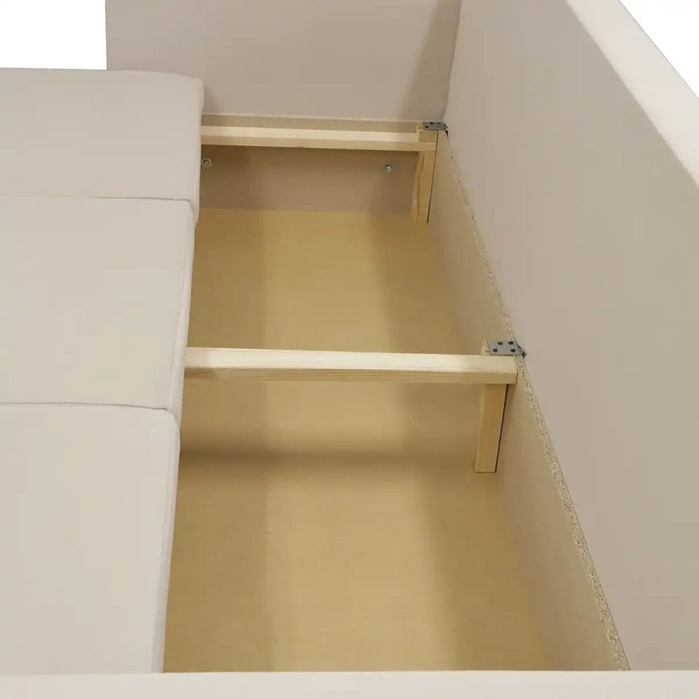 Kanapa rozkładana 3os z funkcją spania GUEST Żółty